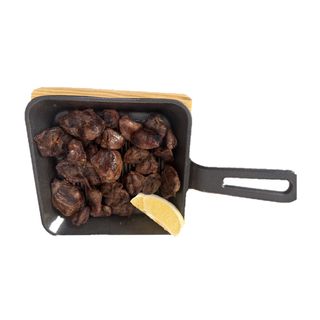 Пилешки сърца в масло