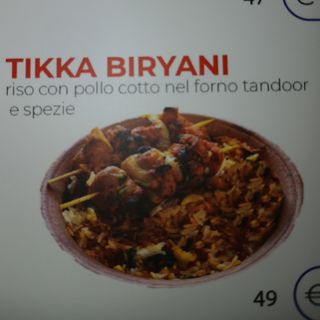 49 Tikka biryani