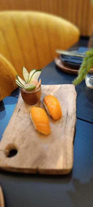 Nigiri Saumon Wasabi