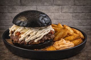 Burguer la vaca Trufada más patatas