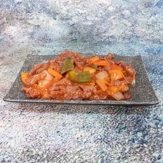 Ternera Con Salsa Agridulce