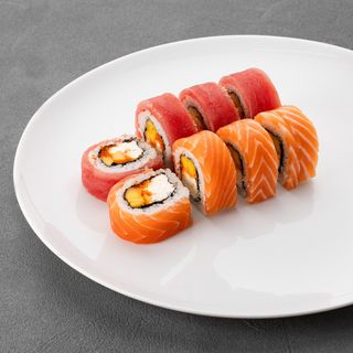 Roll mix Tuńczyk Łosoś