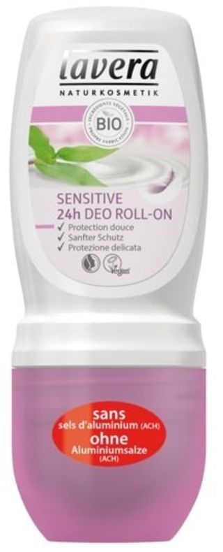 Desodorante Roll-On 24Hs Sensitive Lavera...