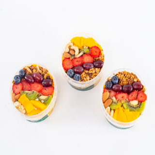  3 Bowls of Mango Bliss Parfait