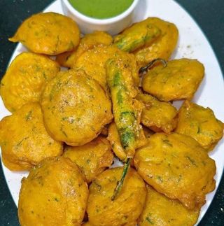 Pakora z mieszanki warzyw