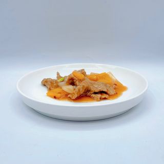 Vitello con peperoni