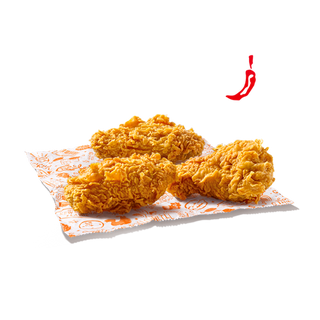 3 Alitas Picantes Crujientes
