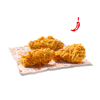 3 Alitas Picantes Crujientes