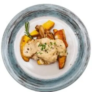 Patatas al roquefort