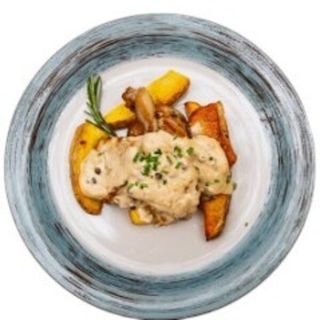 Patatas al roquefort