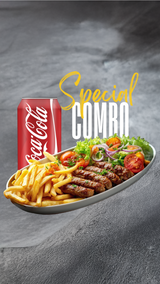 Ćevapi 5 komada combo menu