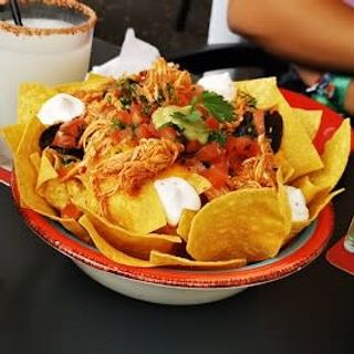 Nachos Tinga De Pollo