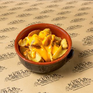 Patate dipper con formaggio fuso