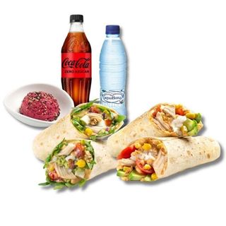 Menú Burritos Para Dos