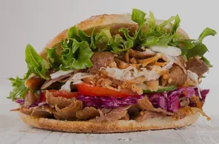 Menù panino kebab