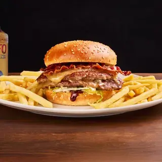 Blu Smash Burger + Raffo Grezza