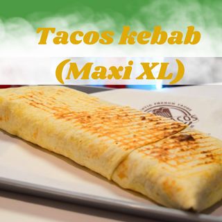 Tacos kebab.(Maxi XL) 