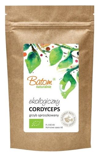 CORDYCEPS MILITARIS (MACZUŻNIK BOJOWY) BIO W PROSZKU 50 g - BATOM