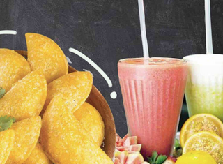 Empanadas (6 uds.) + jugo (350 ml.)