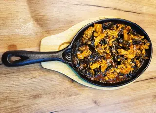 Saté Poulet Champignons
