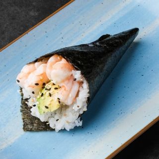 Temaki de Tempura de Camarão