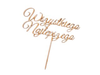 Topper wszystkiego najlepszego