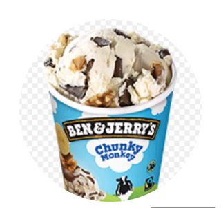 Helado Ben & Jerry's Chunky Monkey (465 Ml.)