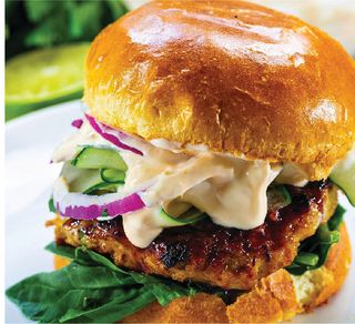 Chicken Teriyaki Burger