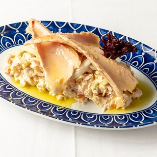 Ensaladilla rusa con bonito del Norte.