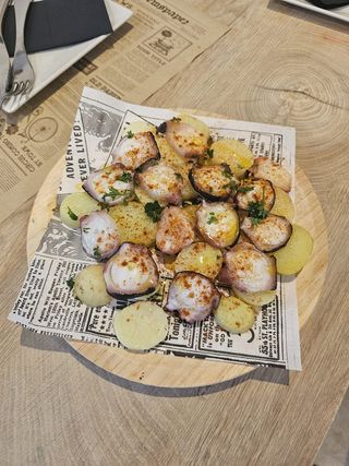 Tapa De Pulpo A La Gallega