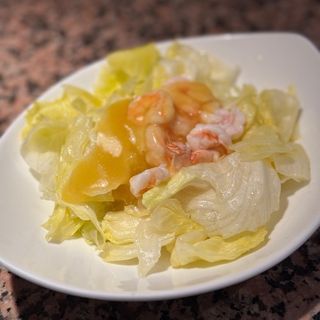 Insalata con gamberi