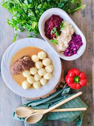 Rolada wołowa + zupa dnia