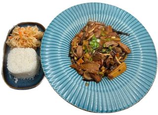 060.Kaczka bambusem i grzybami mun