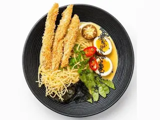 Сирний рамен з курячими стріпсами (370g)