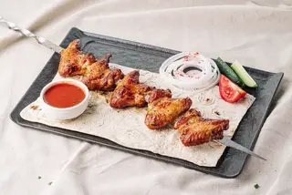 Шашлык из куриных крылышек