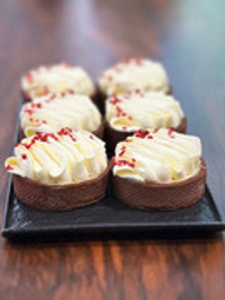 Tarta cu ciocolata si zmeura