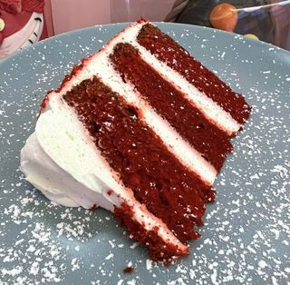Fetta di torta Red Velvet