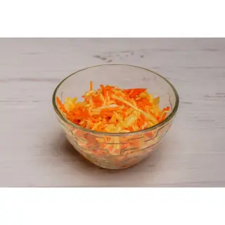 Салат из б/к капусты с морковью и маслом растительным (100 гр.)