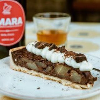 Crostata di pere e cioccolato con ricotta