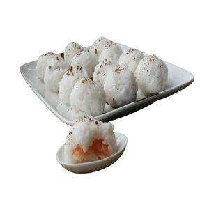Bolita de Arroz con Salmón Ahumado