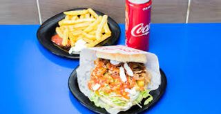 Maxi panino kebab menù