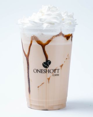 Малиновый фраппучино