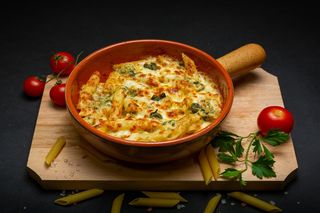 Penne Carbonara Al Forno 400Gr.