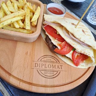 Hamburger u tortilli 350gr