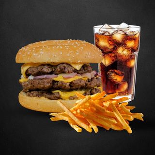 Burger meni 2 - Trible Smashburger