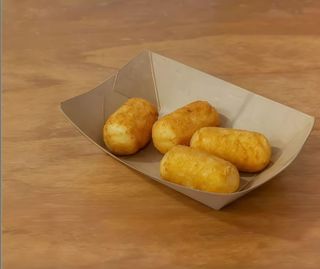 Crocchette di patate con cuore di mozzarella - 6 pezzi