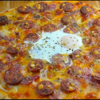 Pizza De Panceta (Mediana)