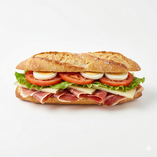 Bocadillo Vegetal De Baguette