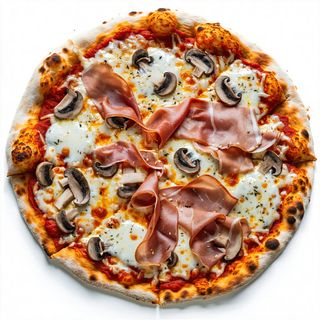 Funghi e prosciutto senza glutine