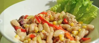 Salata od pasulja i tunjevine posno